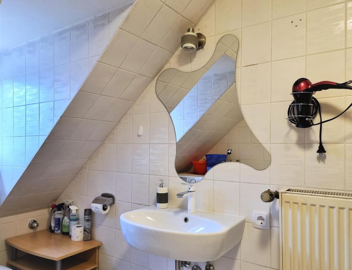 Apartment Bayreuth, Grosse Ferienwohnung Im Haus Mit Kunst, 3 Schlafzimmer, Kueche, Parkplatz ภายนอก รูปภาพ