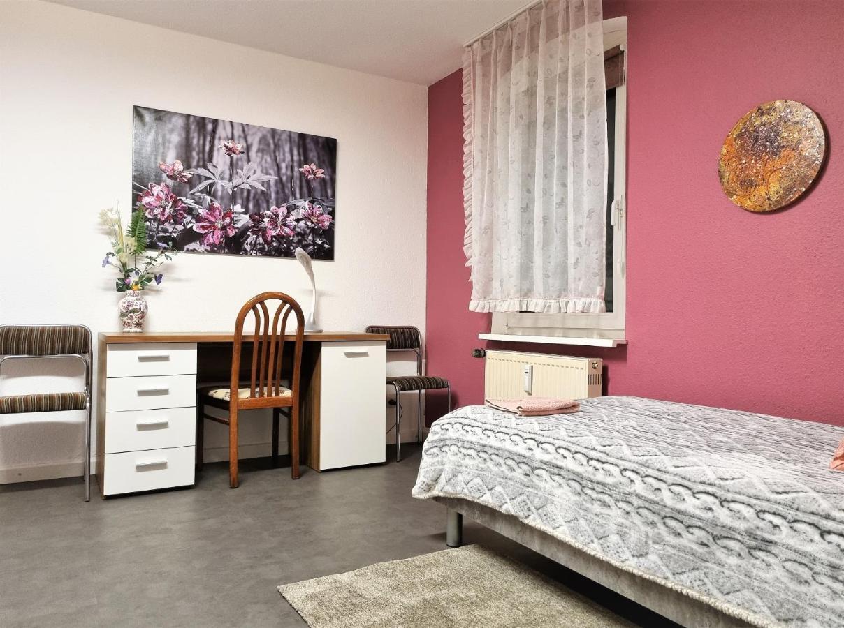 Apartment Bayreuth, Grosse Ferienwohnung Im Haus Mit Kunst, 3 Schlafzimmer, Kueche, Parkplatz ภายนอก รูปภาพ
